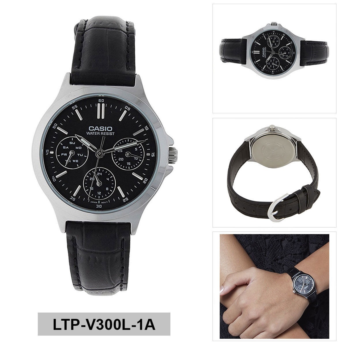 RELOJ CASIO PARA MUJER LTP-V300L-1A RELOJ CASIO PARA MUJER LTP-V300L-1A