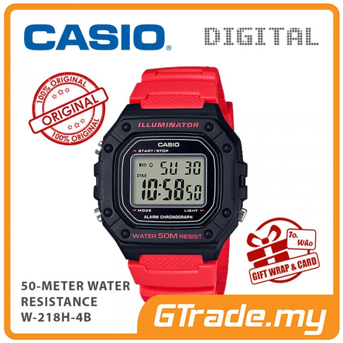 RELOJ CASIO W-218H-4B RELOJ CASIO W-218H-4B