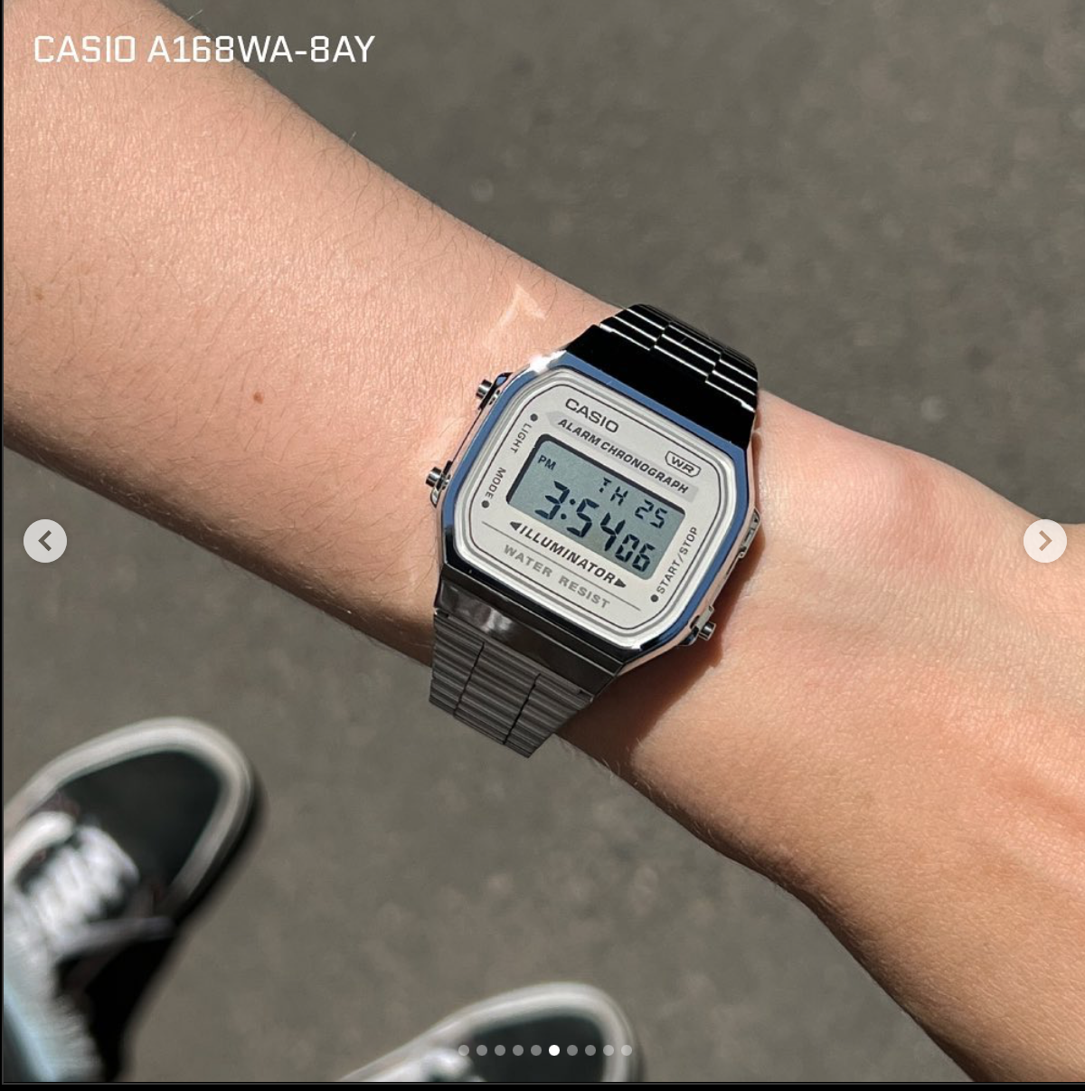 RELOJ CASIO A168WA-8AY UNISEX RELOJ CASIO A168WA-8AY UNISEX