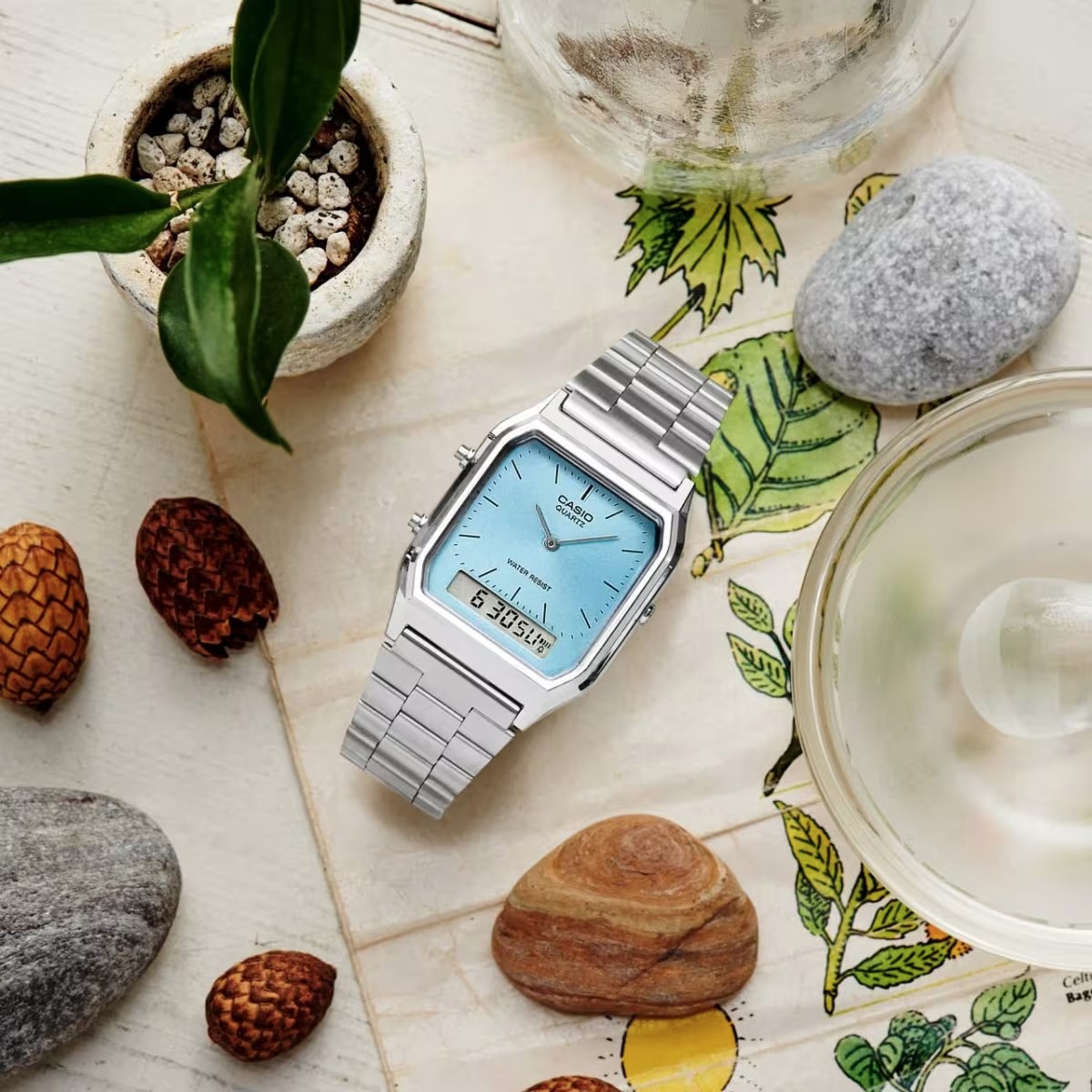 RELOJ CASIO AQ-230A-2A1MQY UNISEX RELOJ CASIO AQ-230A-2A1MQY UNISEX