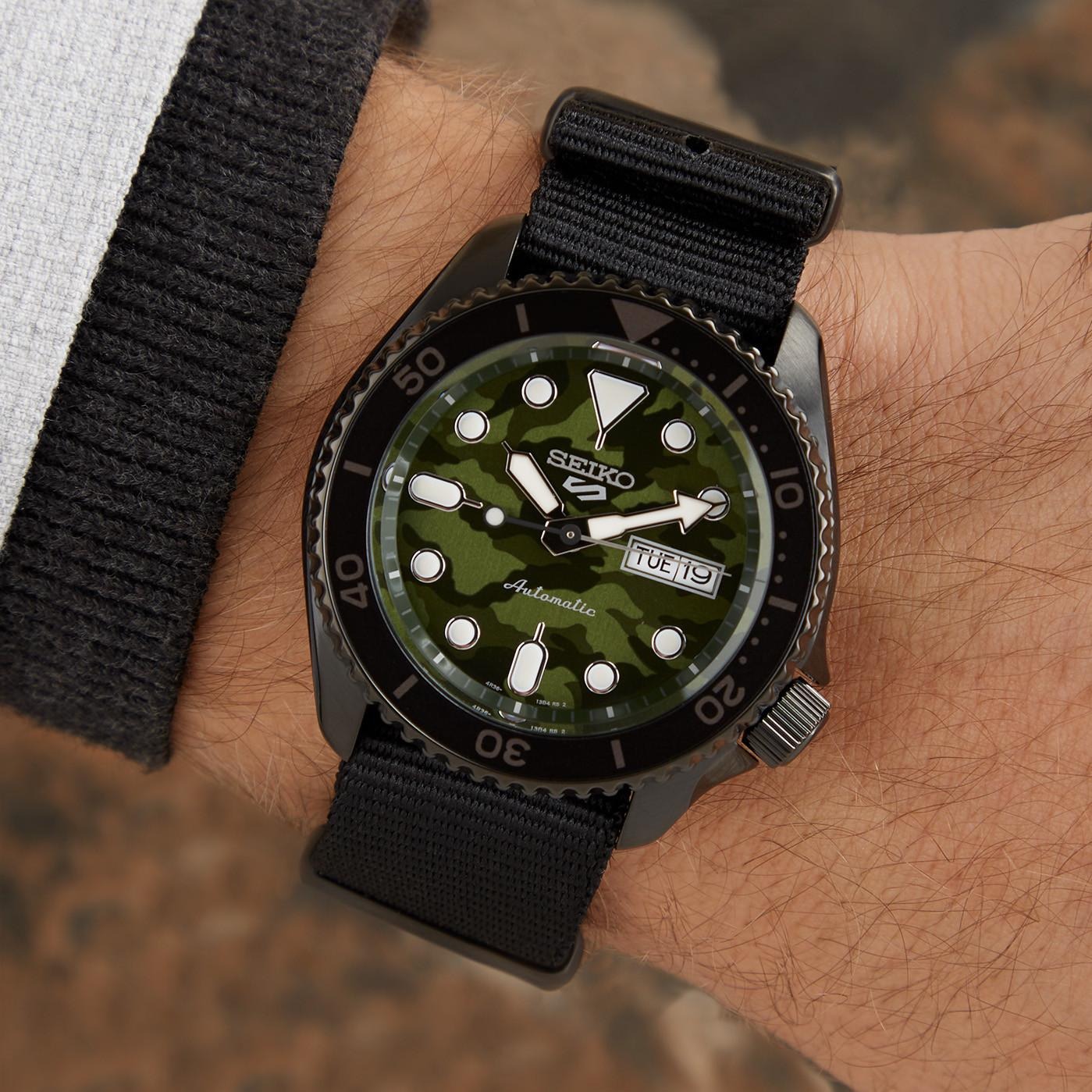 RELOJ SEIKO 5 SRPJ37K1 AUTOMATICO RELOJ SEIKO 5 SRPJ37K1 AUTOMATICO