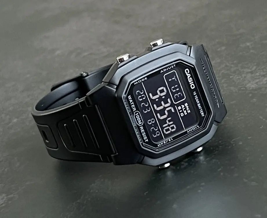 RELOJ CASIO W-800H-1B UNISEX RELOJ CASIO W-800H-1B UNISEX